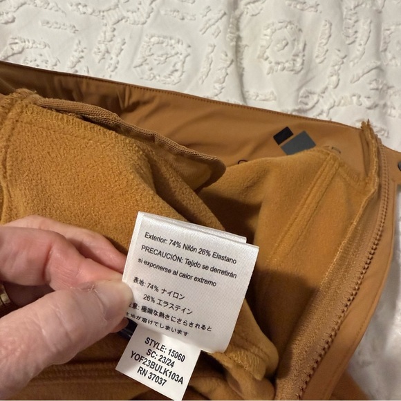 Obermeyer Jinks ITB Softshell Brown Sugar Ski Snowboard Women’s Pants Size 10 - Picture 13 of 16